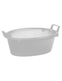 OVAL BASIN 65cm 45lt NEUTRAL