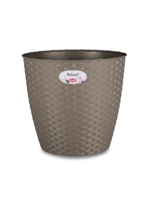 VASO NATURAL diametro 14cm TORTORA