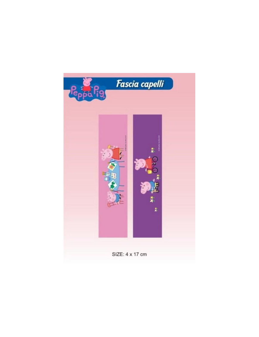 PEPPA PIG FASCIA CAPELLI S 0482007$$