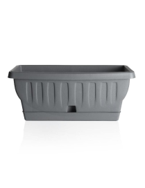 FIORIERA NATURA 20cm GRIGIO
