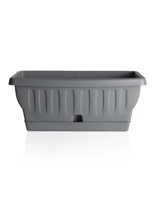 FIORIERA NATURA 20cm GRIGIO