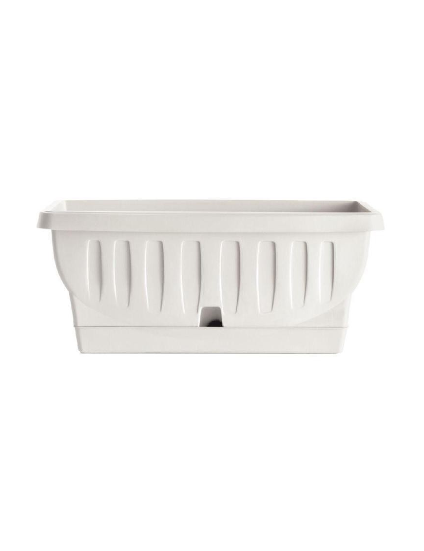 NATURA PLANTER 20cm WHITE