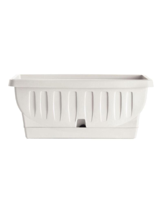 NATURA PLANTER 20cm WHITE