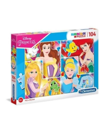 PUZZLE  104 PEZZI. PRINCESS