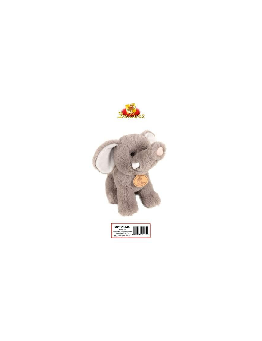 MORBIDELLI PLUSH ELEPHANT 20 CM