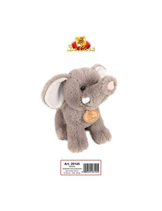 MORBIDELLI ELEFANTE PELUCHE 20 CM