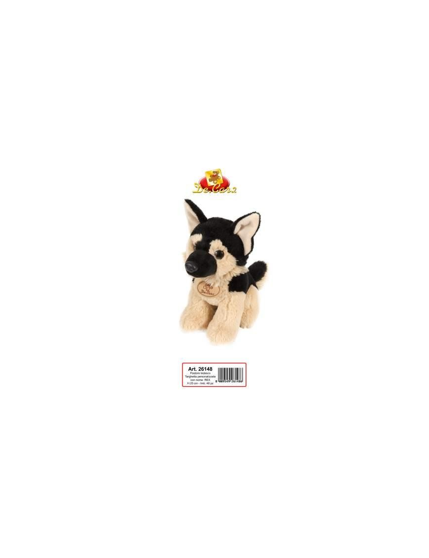 MORBIDELLI PASTORE TEDESCO PELUCHE 20 CM