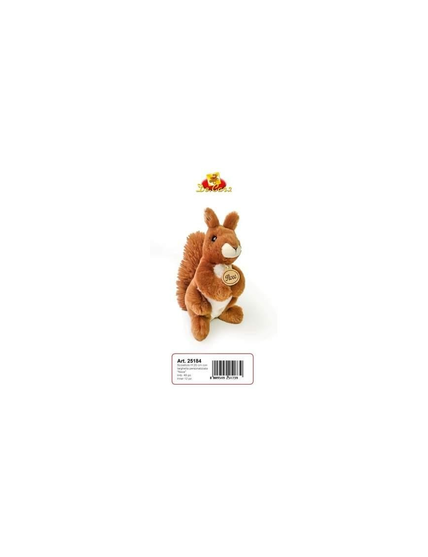 MORBIDELLI SCOIATTOLO PELUCHE 20 CM