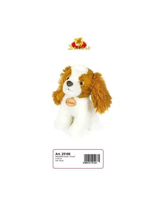 MORBIDELLI CANE COCKER PELUCHE 20 CM