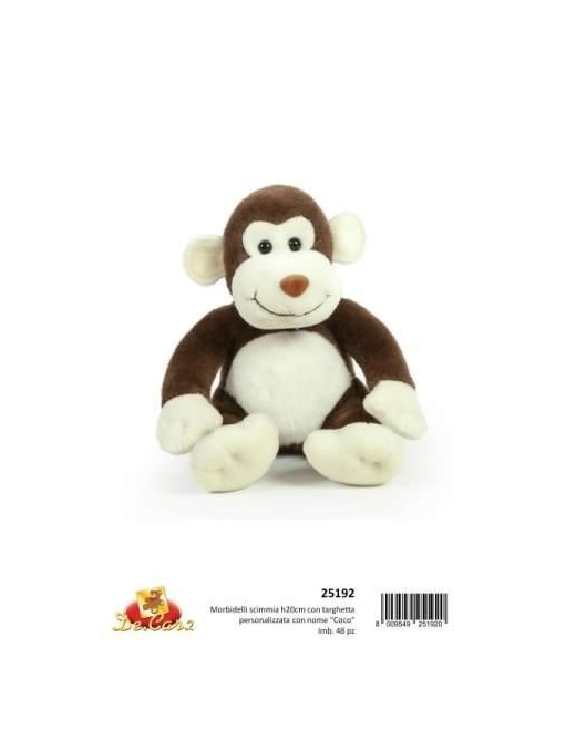 MORBIDELLI PLUSH MONKEY 20 CM