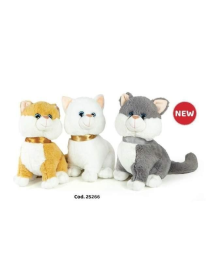 GATTO PELUCHE 25 CM