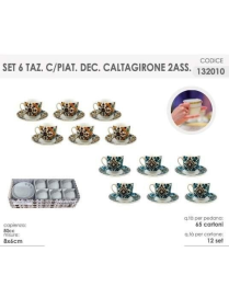 SERV.CAFFE' CALTAGIRONE 6pz C/P $$