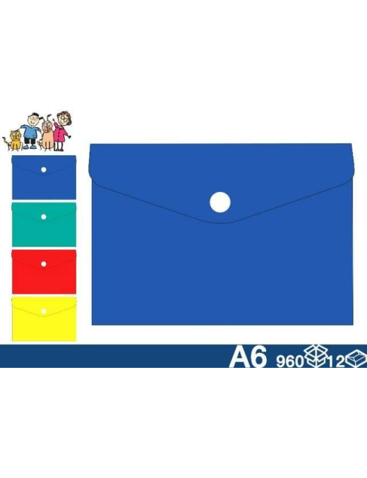 SINGLE COLOR DOCUMENT ENVELOPE 15x11 A6