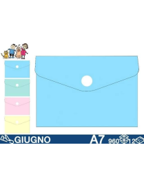 PASTEL DOCUMENT ENVELOPE 11x8cm A7