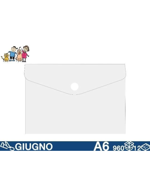 TRANSPARENT DOCUMENT ENVELOPE 15x11 A6