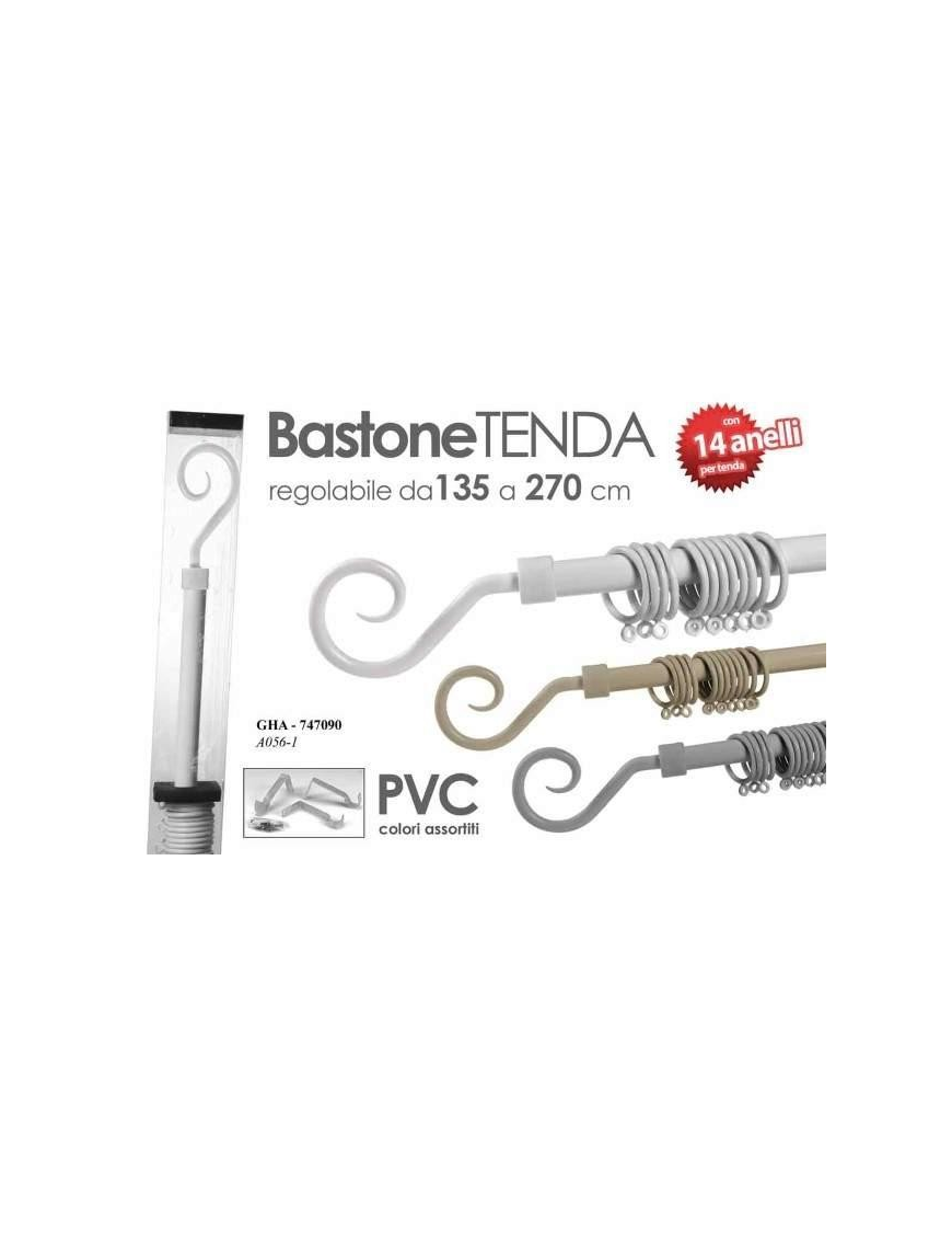 ASTA PER TENDA METALLO 135-270cm