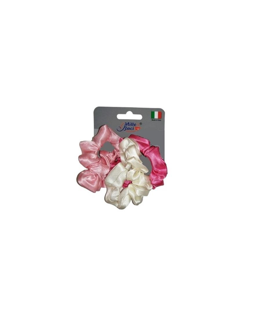 ELASTICO FERMACODA COLORI ASSORTITI 3 PEZZI