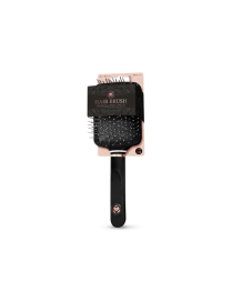 SPAZZOLA CAPELLI NERA QUADRA