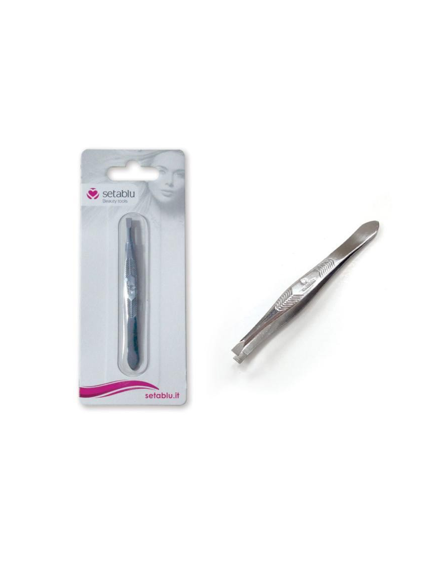 EYELASH TWEEZERS WITH STRAIGHT TIP