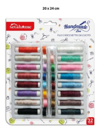 SPOLETTE ASSORTITE 32pezzi linea cucito
