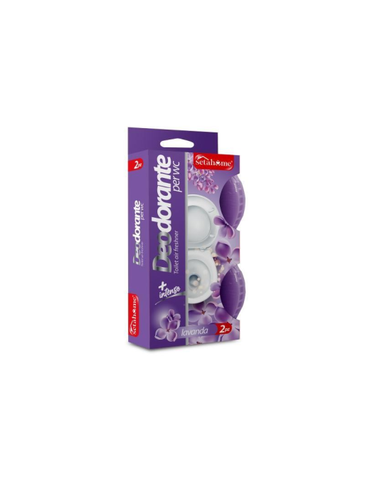 DEO AMBIENTE BAGNO 25gr x 2pezzi LAVANDA