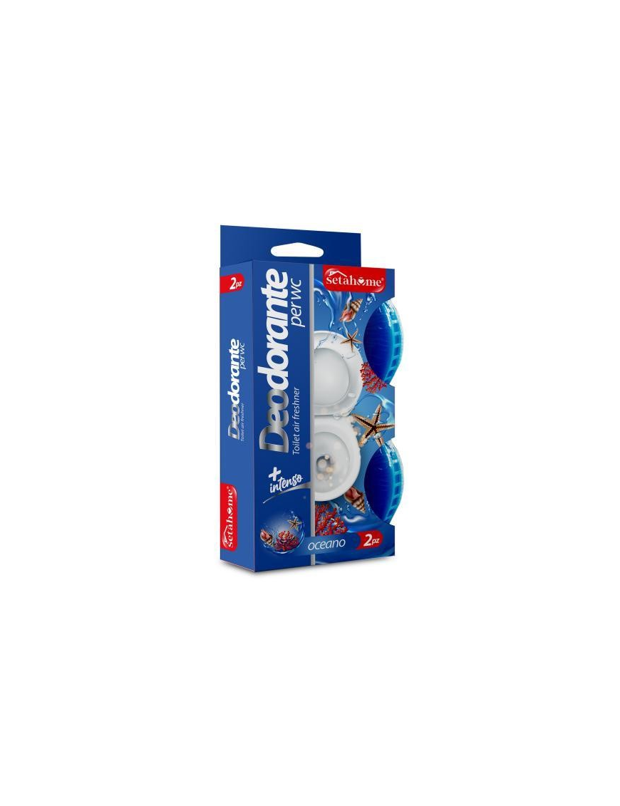 DEO AMBIENTE BATHROOM 25gr x 2 pieces OCEAN