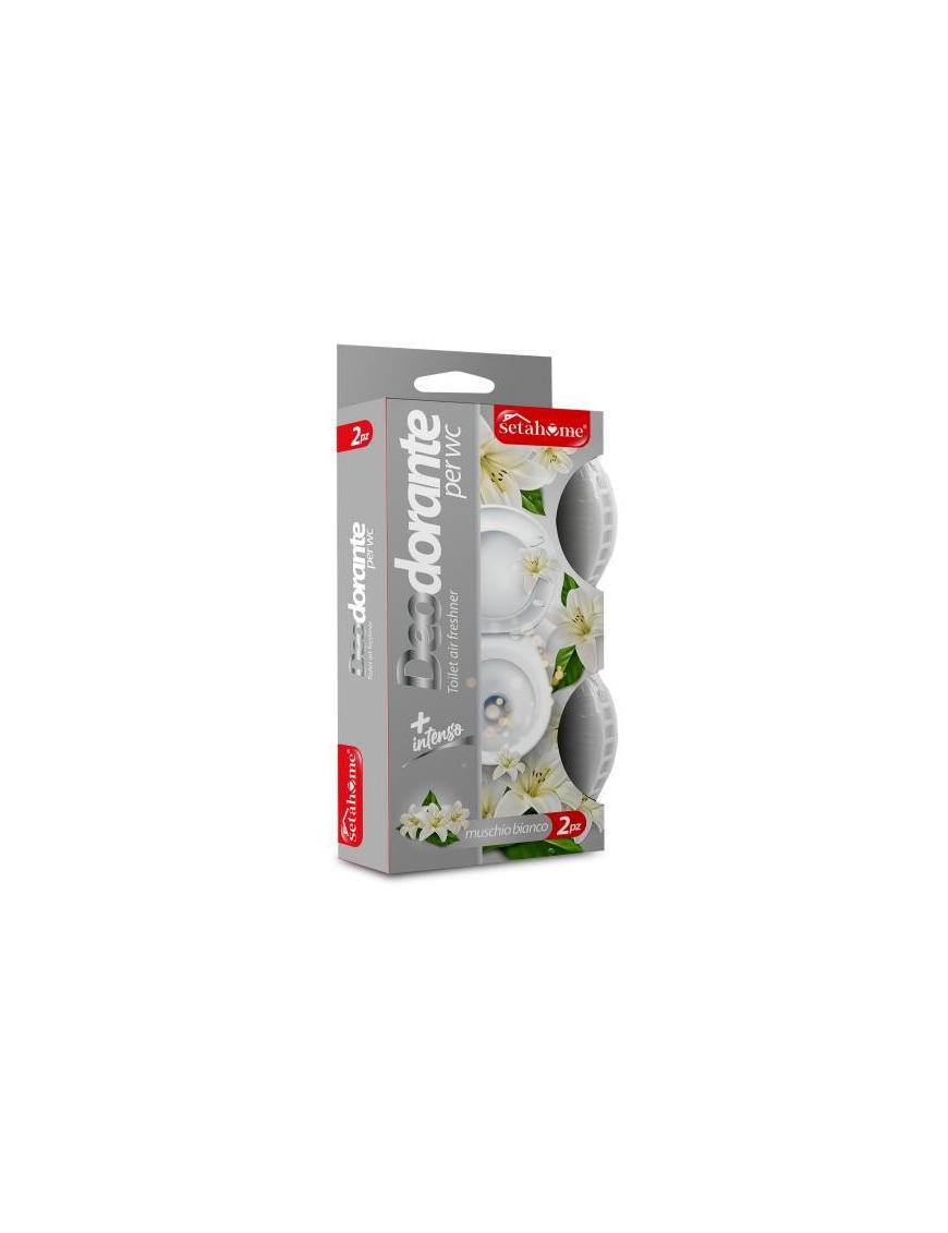 DEO AMBIENTE BAGNO 25gr x 2pezzi MUSCHIO