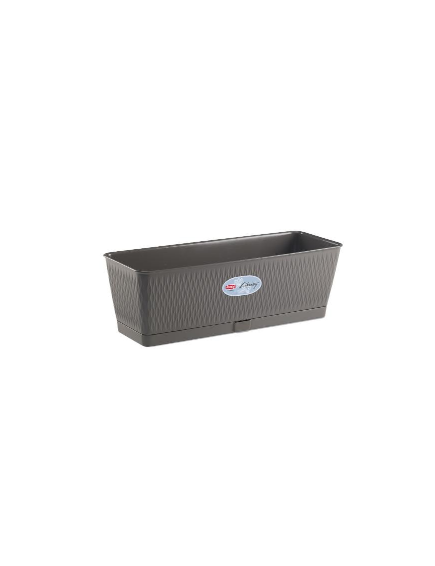 FIORIERA LIBERTY 50cm GRIGIO QUARZO