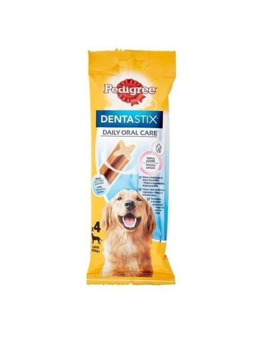 PEDIGREE DENTASTIX LARGE 4 PIECES