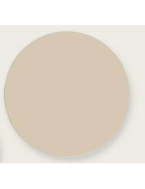 SOLID COLOR CREAM SOUTH PLATE 21 CENTIMETERS