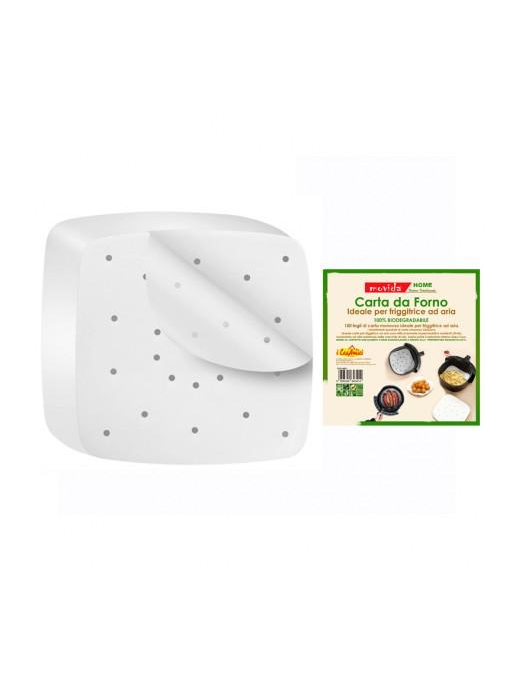 MOVIDA CARTA FORNO PER FRIGGITRICE 22x22 100pezzi