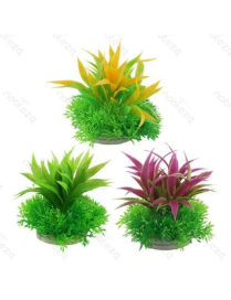 PIANTA X ACQUARIO 10cm PLASTICA