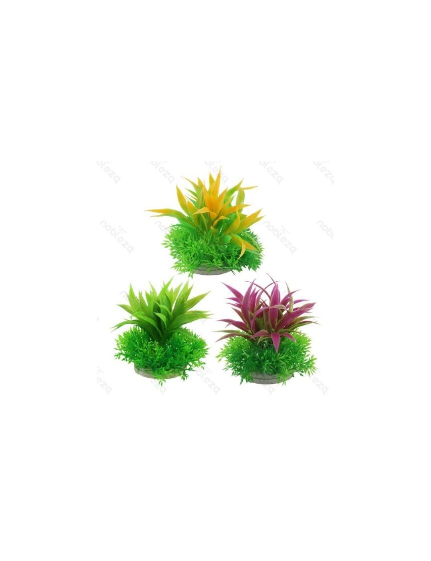 PIANTA X ACQUARIO 10cm PLASTICA