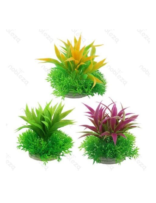PIANTA X ACQUARIO 10cm PLASTICA