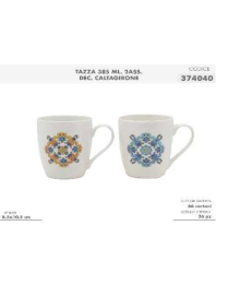 MUG CUP 385 MM. CALTAGIRONE DECORATION