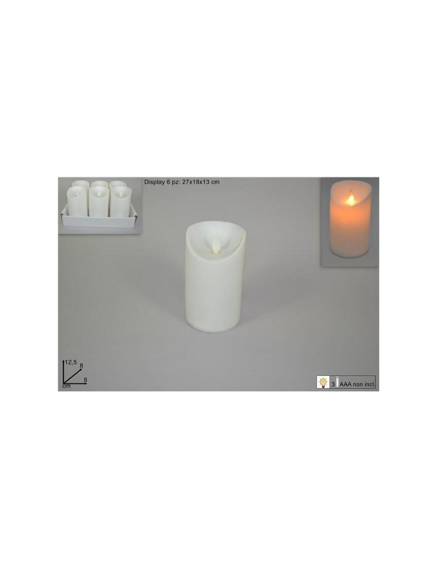 CANDELA LED BATTERIA 12,5 CENTIMETRI