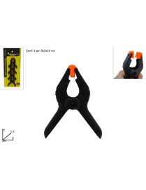 SPRING CLAMPS 5 CENTIMETERS 4 PIECES