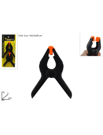 SPRING CLAMPS 10 CENTIMETERS 2 PIECES