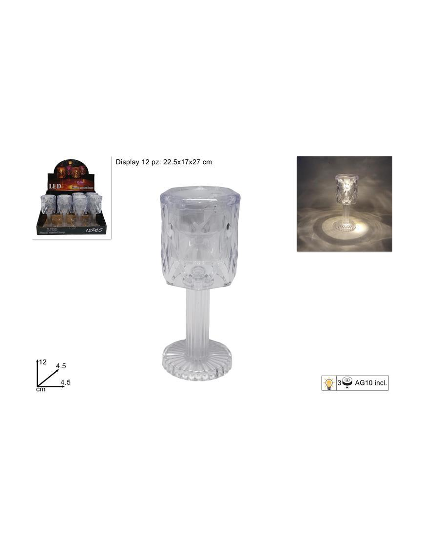 PLASTIC CYLINDER LAMP