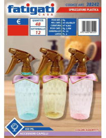 SPRUZZATORE PLASTICA 450 MILLILITRI