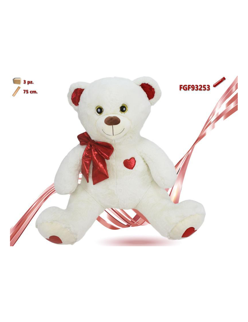 ORSO CON CUORE 75cm