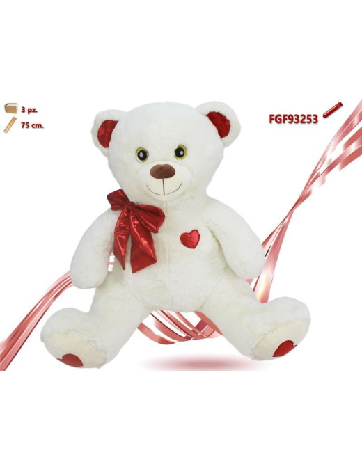 ORSO CON CUORE 75cm