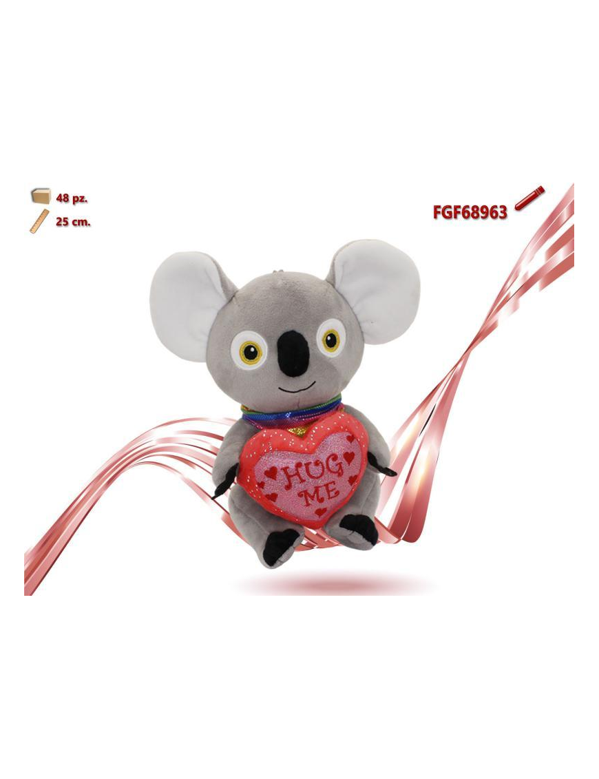 KOALA CON CUORE 25cm