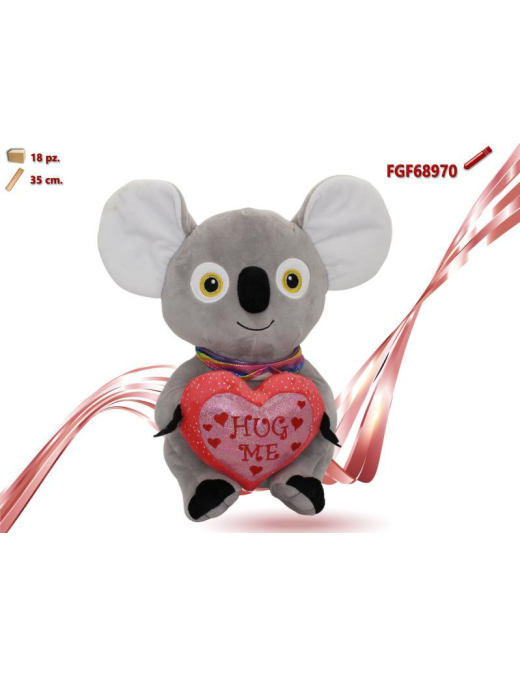 KOALA WITH HEART 35cm