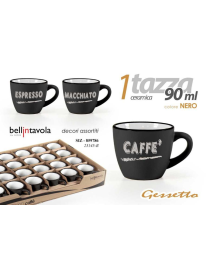 TAZZINA 90ml NERO