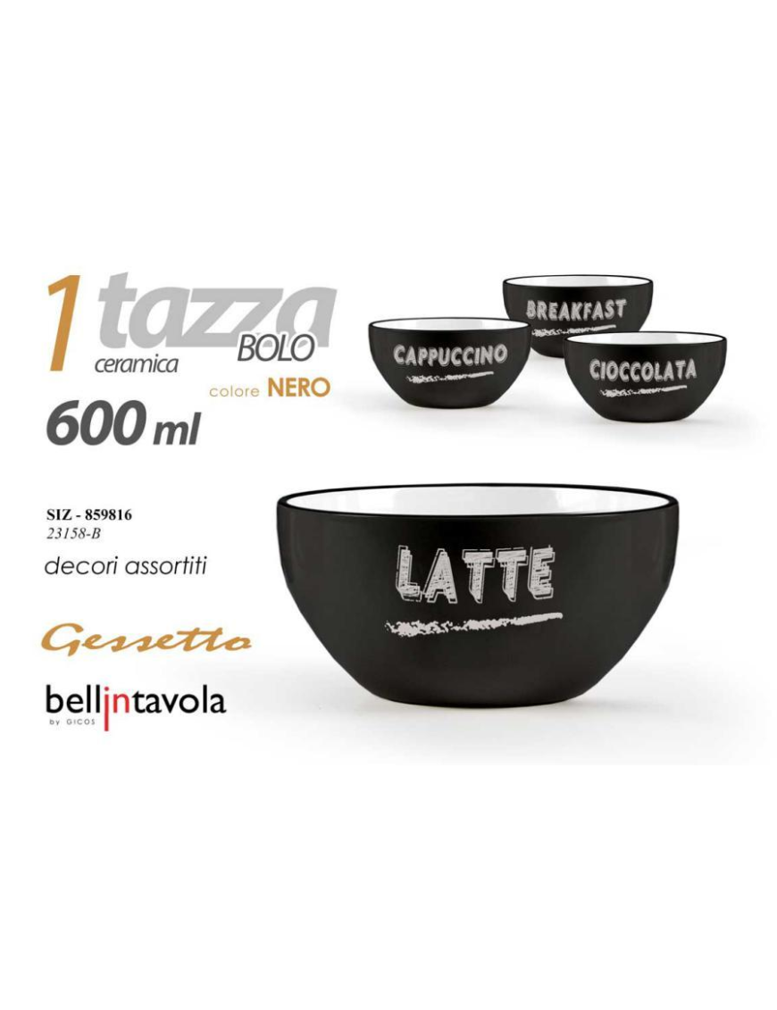 BOLO 600ml NERO