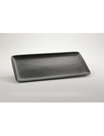 VASSOIO RETTANGOLARE 33x16 NERO