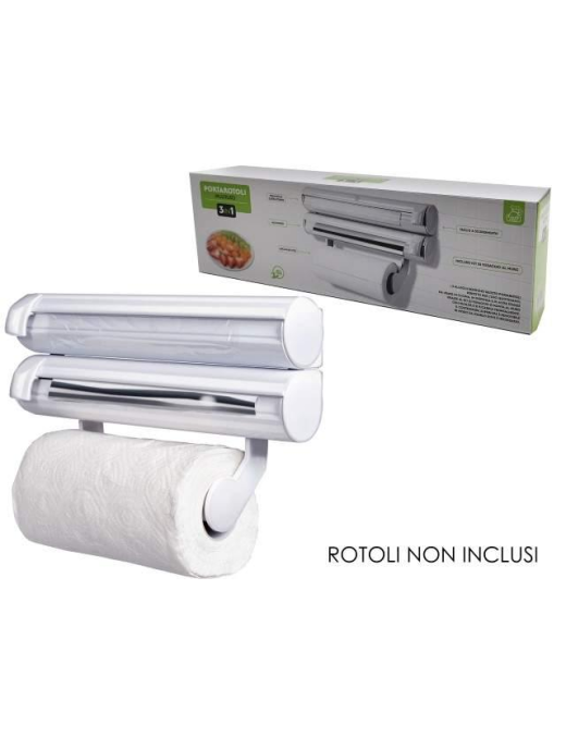 3 PLACE KITCHEN ROLL HOLDER