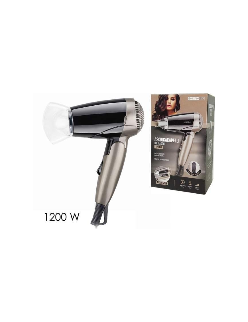 DICTROLUX ASCIUGACAPELLI 1200W PIEGHEVOLE
