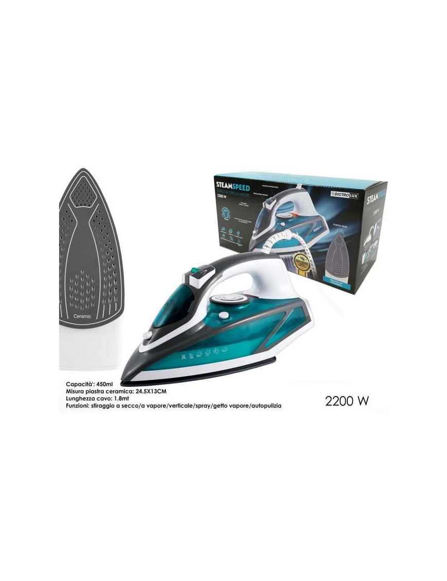 DICTROLUX IRON 2200W CERAMIC